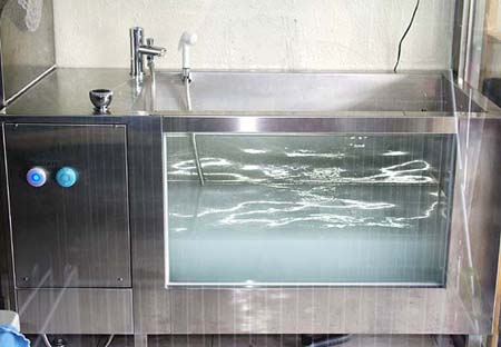 安装实例一第一代微电脑磁能超微泡浴洗机