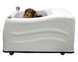Top small dog magneted microbubble bath